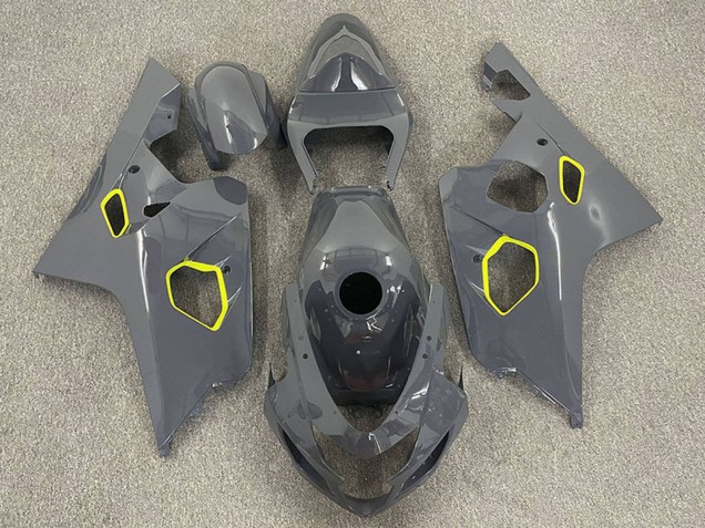 2004-2005 Suzuki GSXR 600 / GSXR 750 Motorcycle Fairings - Nardo Grey Neon Yellow Canada Websites