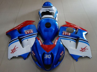1996-2007 Suzuki GSXR 1300 Motorcycle Fairings - Blue White Red Canada Websites
