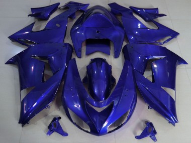 2006-2007 Kawasaki ZX10R Motorcycle Fairings - Dark Blue Canada Websites