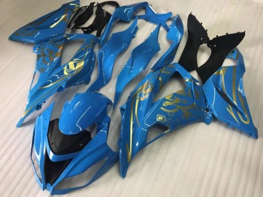 2016-2020 Kawasaki ZX10R Motorcycle Fairings - Blue Gold Canada Websites