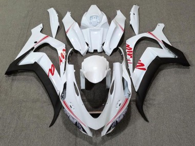 2016-2020 Kawasaki ZX10R Motorcycle Fairings - Pearl White Black Red Canada Websites