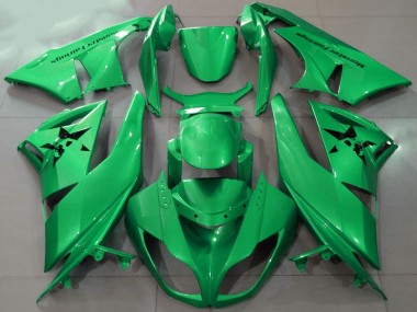 2009-2012 Kawasaki ZX6R Motorcycle Fairings - Green Canada Websites