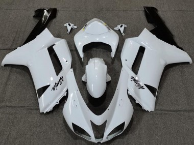 2007-2008 Kawasaki ZX6R Motorcycle Fairings - Plain White Gloss Canada Websites
