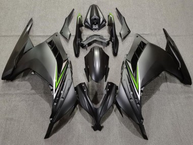 2013-2024 Kawasaki Ninja 300 Motorcycle Fairings - Matte Black Green Canada Websites