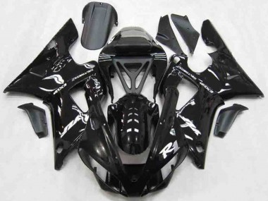 2000-2001 Yamaha R1 Motorcycle Fairings - Glossy Black White Canada Websites