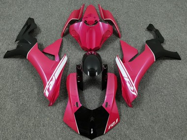 2015-2019 Yamaha R1 Motorcycle Fairings - Hot Pink White Glossy Black Canada Websites