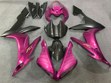 2004-2006 Yamaha R1 Motorcycle Fairings - Hot Pink Carbon Fiber Style Canada Websites