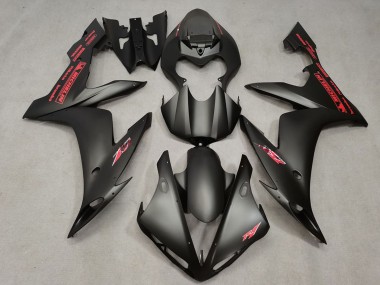 2004-2006 Yamaha R1 Motorcycle Fairings - Matte Black Red Canada Websites