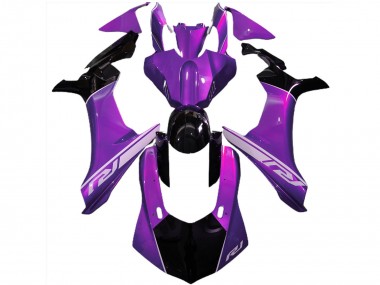 2015-2019 Yamaha R1 Motorcycle Fairings - Purple Glossy Black Silver Canada Websites