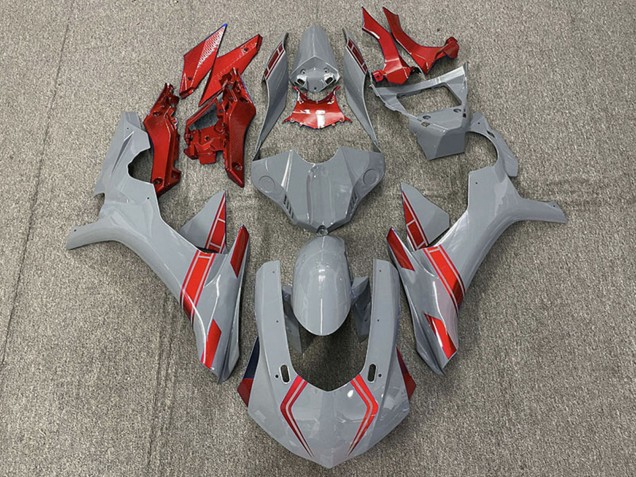 2015-2019 Yamaha R1 Motorcycle Fairings - Nardo Grey Red Canada Websites