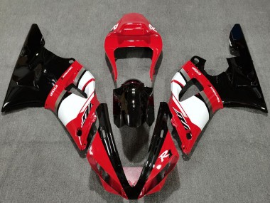 2000-2001 Yamaha R1 Motorcycle Fairings - Red White Glossy Black Canada Websites
