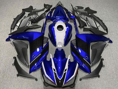 2015-2018 Yamaha R3 Motorcycle Fairings - Blue White Black Canada Websites