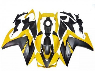 2015-2018 Yamaha R3 Motorcycle Fairings - Yellow Matte Black Canada Websites