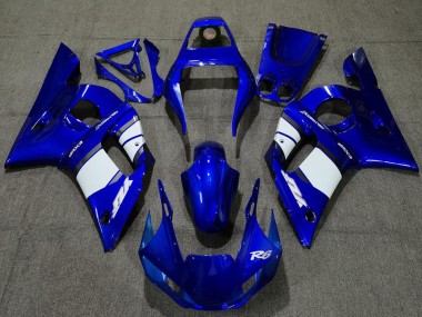 1998-2002 Yamaha R6 Motorcycle Fairings - Blue White Canada Websites