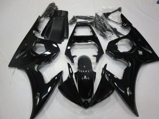 2005 Yamaha R6 Motorcycle Fairings - Glossy Black Canada Websites
