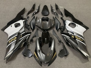 2017-2023 Yamaha R6 Motorcycle Fairings - White Grey Glossy Black Gold Canada Websites