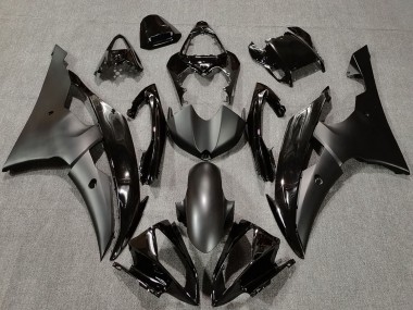 2008-2016 Yamaha R6 Motorcycle Fairings - Glossy Black Matte Black Canada Websites