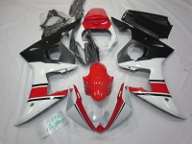 2005 Yamaha R6 Motorcycle Fairings - White Red Black Canada Websites