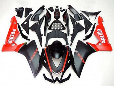 2012-2018 Aprilia RS4 125 Motorcycle Fairings - Red Matte Black Canada Websites