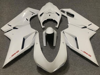 2007-2014 Ducati 848 Motorcycle Fairing - Pearl White Canada Websites