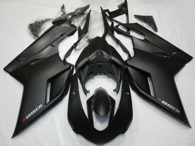 2007-2014 Ducati 1098 Motorcycle Fairings - Matte Black Canada Websites