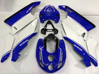 2003-2004 Ducati 999 Motorcycle Fairings - White Blue Black Canada Websites