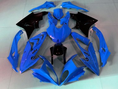 2009-2014 BMW S1000RR Motorcycle Fairings - Blue Glossy Black Canada Websites