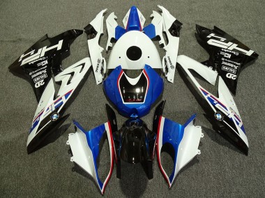 2009-2014 BMW S1000RR Motorcycle Fairings - White Red Blue Glossy Black HP Canada Websites