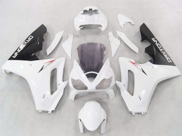 2006-2008 Triumph Daytona 675 Motorcycle Fairings - White Glossy Black Canada Websites
