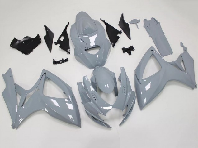 2006-2007 Suzuki GSXR 600 / GSXR 750 Motorcycle Fairing Kits - Nardo Grey Canada Websites