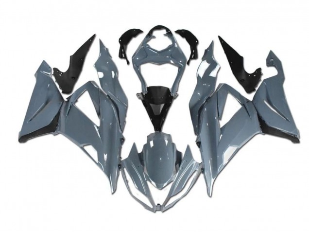 2013-2018 Kawasaki ZX6R Motorcycle Fairings - Nardo Grey Canada Websites