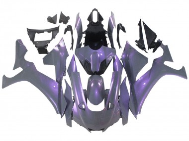 2021-2024 Yamaha YZF R7 Motorcycle Fairings - Chameleon Grey Dazz Pearl Purple Canada Websites