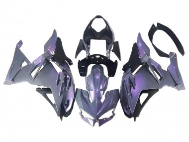 2024-2025 Kawasaki Ninja 500 EX500R Motorcycle Fairings - Chameleon Grey Dazz Pearl Purple Canada Websites