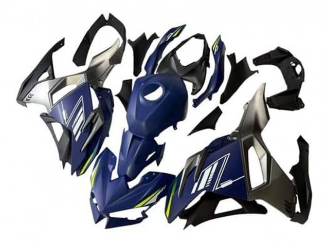 2024-2025 Kawasaki Ninja 500 EX500R Motorcycle Fairings - Blue White Yellow Silver Black Canada Websites