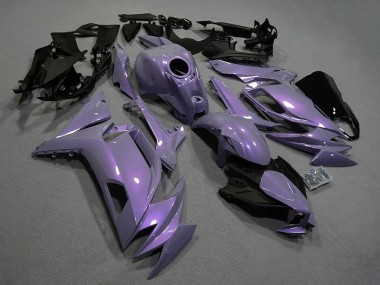 2020-2025 Kawasaki Ninja 650 EX650 Motorcycle Fairings - Chameleon Grey Dazz Pearl Purple Canada Websites