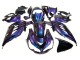 2012-2024 Kawasaki ZX14R ZZR1400 Motorcycle Fairings - Chameleon Blue Purple Canada Websites