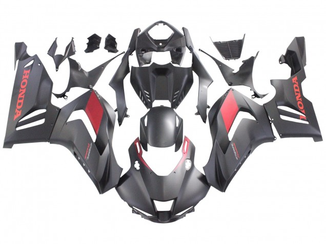 2020-2023 Honda CBR1000RR-R Motorcycle Fairings - Matte Black Red Canada Websites
