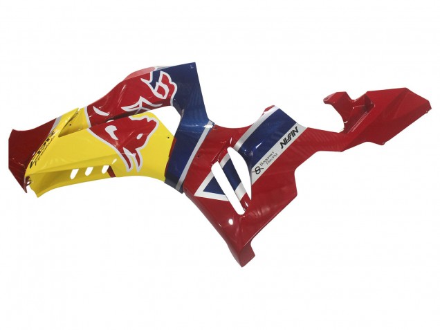 2020-2023 Honda CBR1000RR-R Motorcycle Fairings - Blue Yellow Red Bull Canada Websites