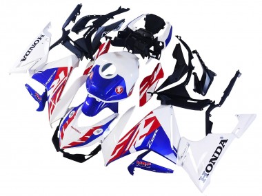 2022 Honda CBR400R Motorcycle Fairing - White Red Blue Canada Websites