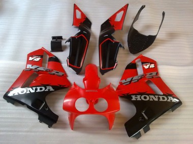 1988-1992 Honda VFR400R NC30 Motorcycle Fairings - Red Black Canada Websites