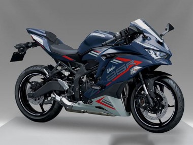 2019-2025 Kawasaki ZX25R ZX-25R Motorcycle Fairing - Blue Red Grey Canada Websites