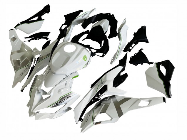 2019-2025 Kawasaki ZX25R ZX-25R Motorcycle Fairings - White Silver Green Black Trick Star Canada Websites