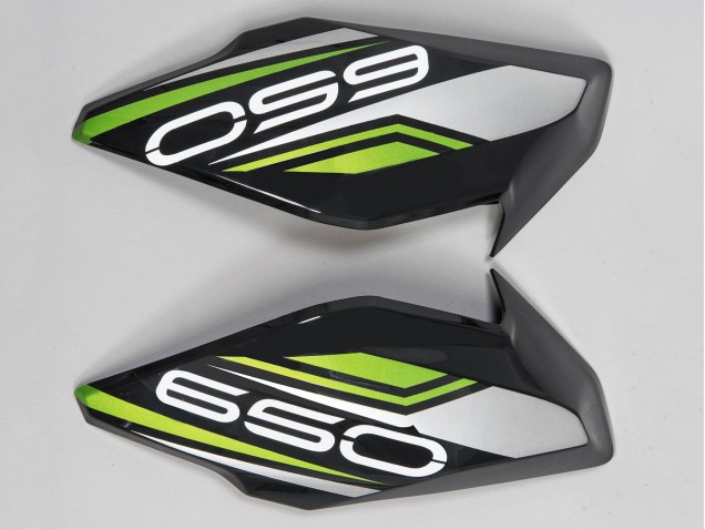 2017-2019 Kawasaki Ninja Z650 Motorcycle Fairings - Black Green Silver Canada Websites