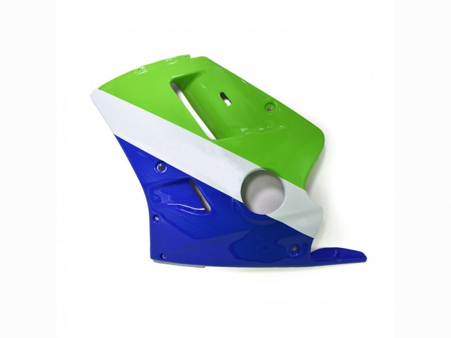 1989-1990 Kawasaki ZXR250 Motorcycle Fairings - Green White Blue Canada Websites
