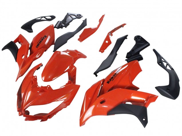 2015-2021 Kawasaki Versys 650 Motorcycle Fairings - Red Matte Black Canada Websites