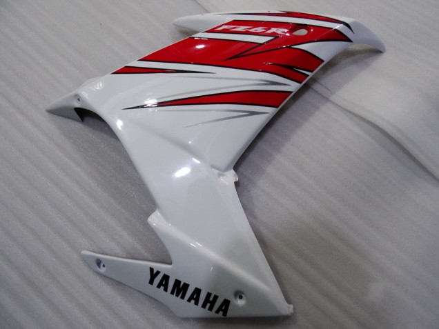 2009-2015 Yamaha FZ6R Motorcycle Fairings - White Red Black Canada Websites
