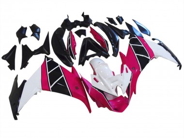 2009-2015 Yamaha FZ6R Motorcycle Fairings - Raspberry White Black Canada Websites