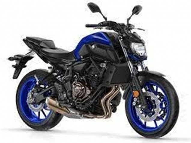 2012-2017 Yamaha MT07/FZ07 Motorcycle Fairings - Blue Black Canada Websites