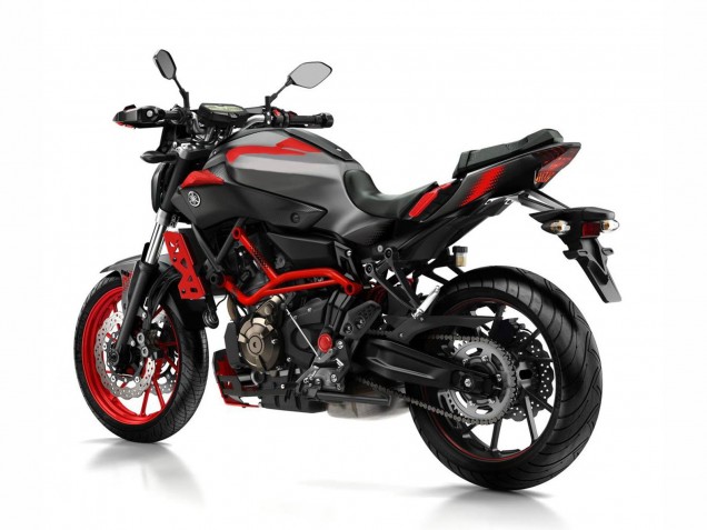 2012-2017 Yamaha MT07/FZ07 Motorcycle Fairings - Grey Red Canada Websites