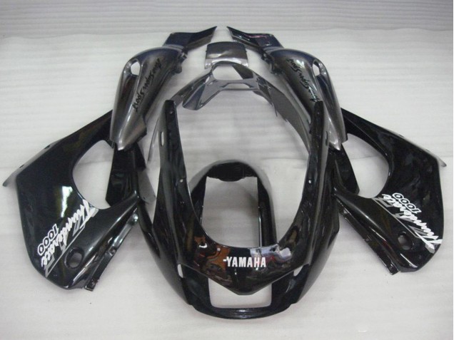 1997-2007 Yamaha YZF 1000R Thunderace Motorcycle Fairings - Black Grey Thunderace Canada Websites